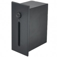 Χωνευτό Φωτιστικό Διαδρόμου-Σκάλας LED 3W 230V Μαύρο με Ανιχνευτή Κίνησης 92EL1460340/BL